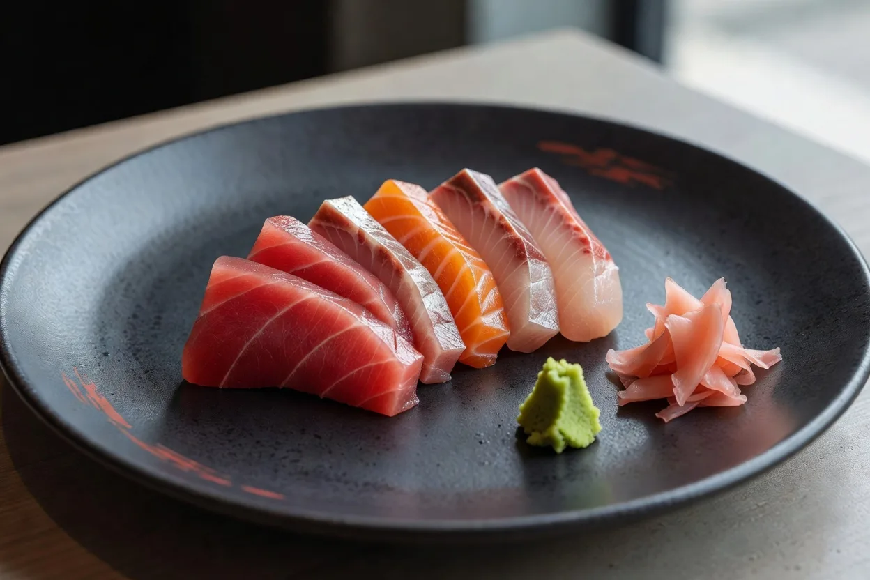 本日の鮮魚を活かした先付けと刺身